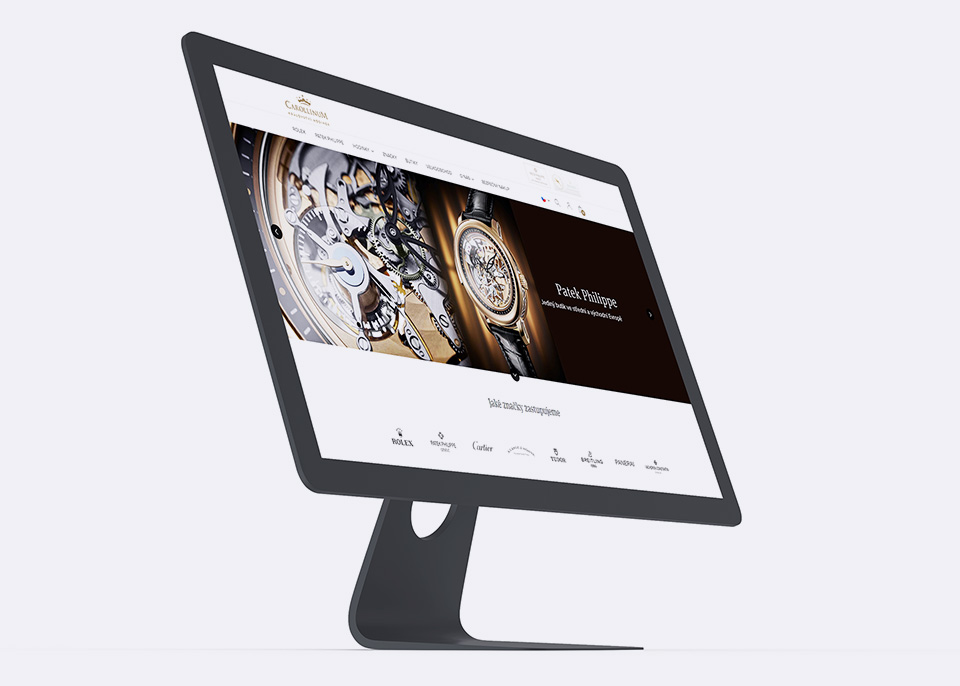 Carollinum: exkluzivní e-shop obsahující prodejní část pro B2B i B2C zákazníky