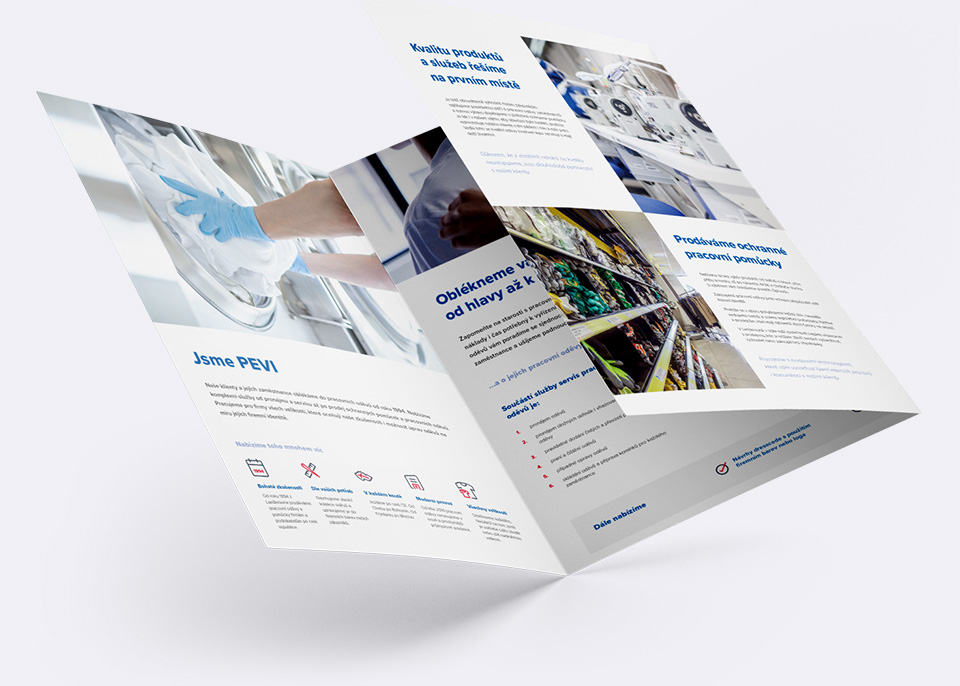 Pevi: redesign webu, identity a tiskovin k 25. výročí rodinného podniku